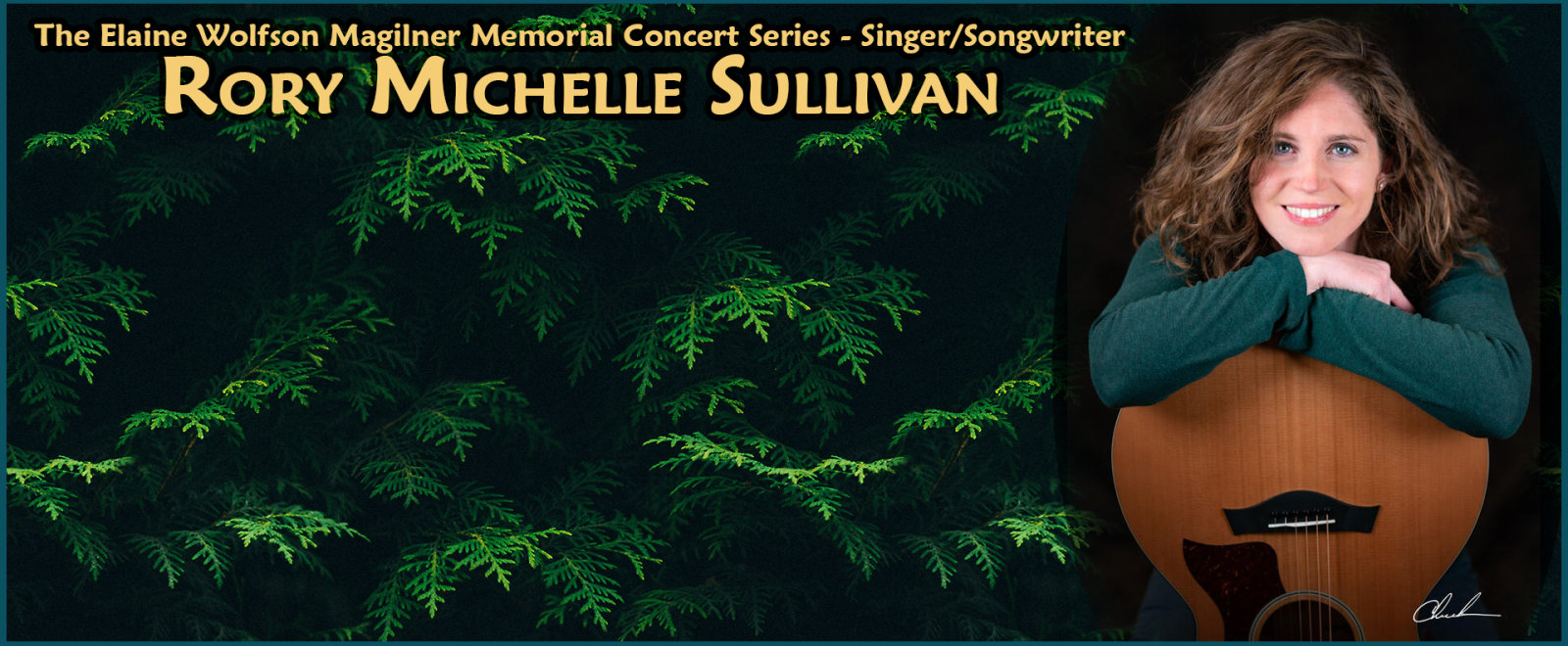 The Elaine Wolfson Magilner Memorial Concert Series - Rory Michelle Sullivan
