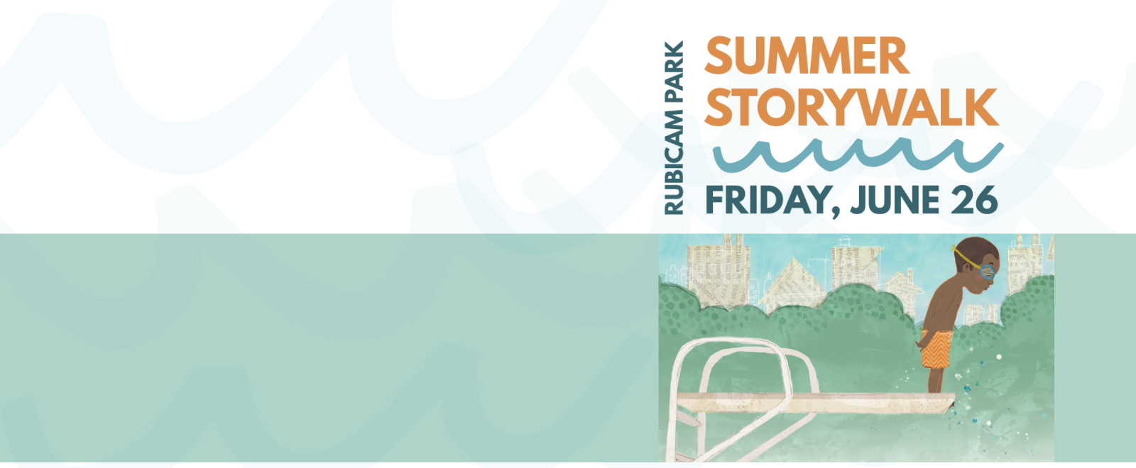 Summer Story Walk at Rubicam Park in June 26